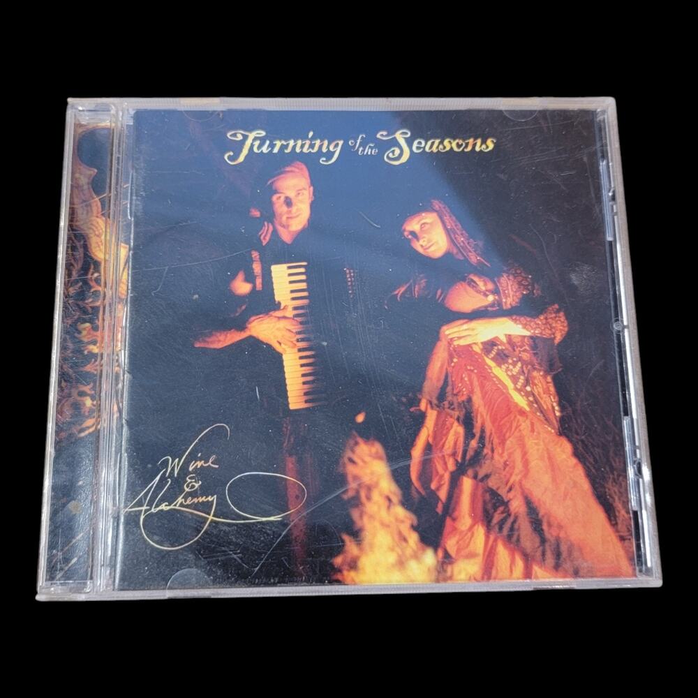 Wine & Alchemy Turning of the Seasons CD 2008 Indie World Gypsy Matty Groves
